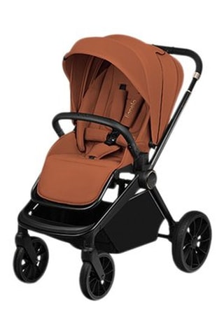 Poussette multifonction 3-en-1 Mika Plus - Marron - Dès la naissance à 4 ans