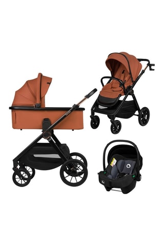 Poussette multifonction 3-en-1 Layla - Marron