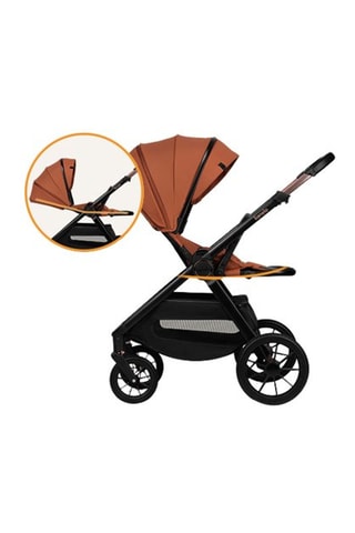 Poussette multifonction 3-en-1 Layla - Marron