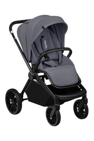 Poussette multifonction 2-en-1 Mika Plus - Gris - De la naissance à 4 ans