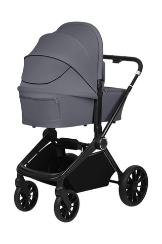 Poussette multifonction 2-en-1 Mika Plus - Gris - De la naissance à 4 ans