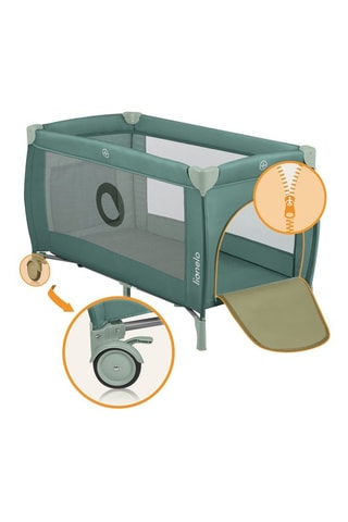 Lettino da viaggio evolutivo 2-in-1 Stefi Plus - Dalla nascita - Fino a 15 kg