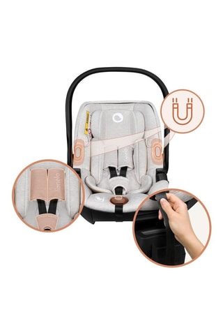 Siège-auto Moxie I-Size - Beige - Dès la naissance - De 40 à 87 cm