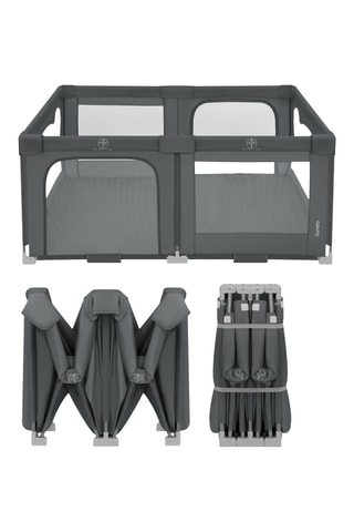 Espace de jeux pour enfants - Gris - 151 x 185 x 76,5  cm - Dès la naissance