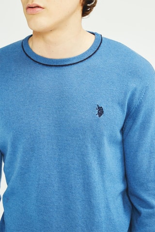 Pull en laine - Bleu