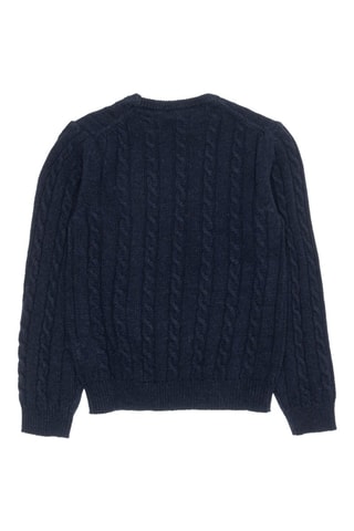 Jersey de lana - Azul oscuro