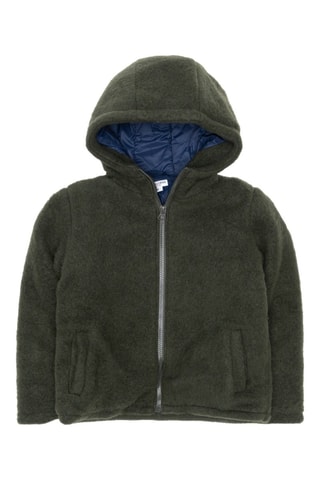 Veste en laine - Kaki foncé