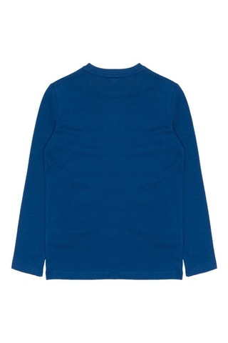 T-shirt - Bleu cobalt et vert