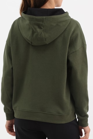 Sudadera con capucha - Verde oscuro