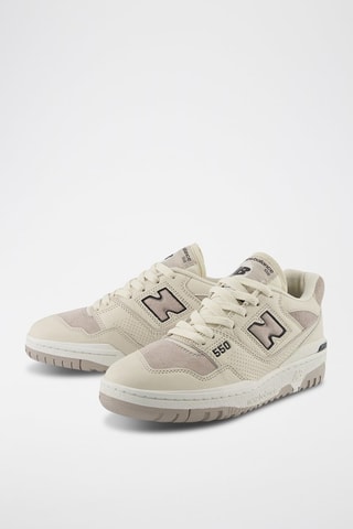 Baskets en cuir 550 - Beige