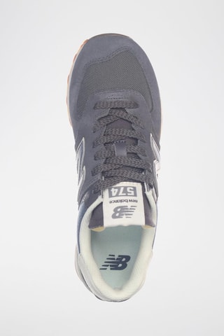 Baskets en cuir 574 - Gris