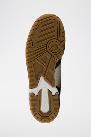 Baskets en nubuck 550 Lifestyle - Blanc et noir