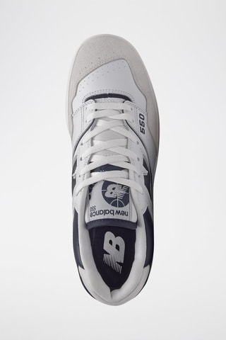 Baskets en cuir 550 - Blanc