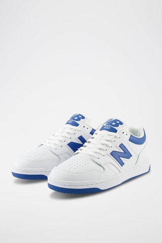 Baskets en cuir 480 - Bleu