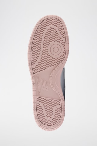 Baskets en cuir 480 - Blanc et rose