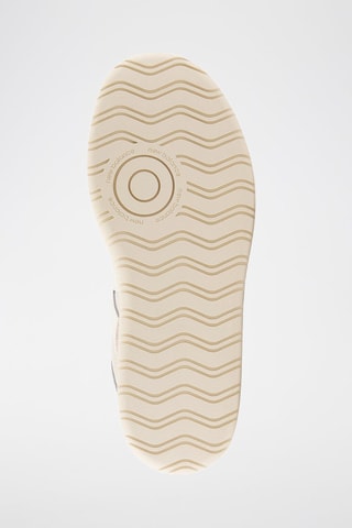 Baskets plateformes en nubuck 302 - Blanc