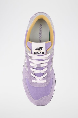 Baskets en cuir 574 - Violet