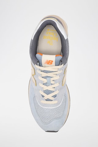 Baskets en cuir 574 - Bleu clair