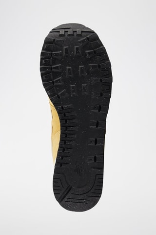 Baskets en nubuck 574 - Jaune