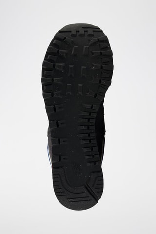 Baskets en nubuck 574 - Bleu marine