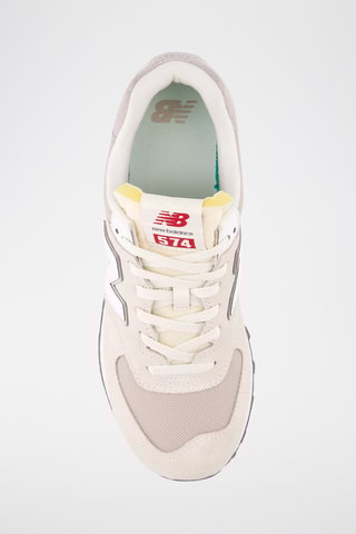 Baskets en nubuck 574 - Beige