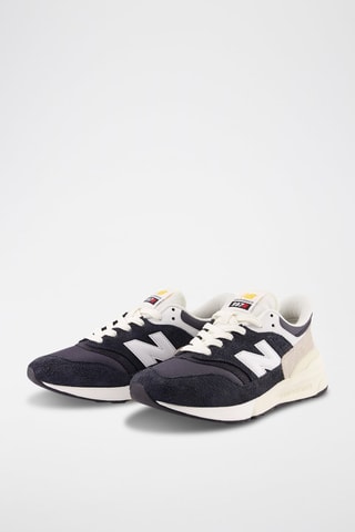 Baskets en nubuck 997 - Noir