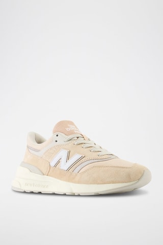 Baskets en nubuck 997 - Saumon