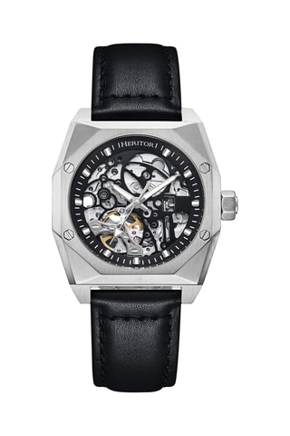 Automatisch Leren Horloge Elliot - Zwart en Zilverkleurig