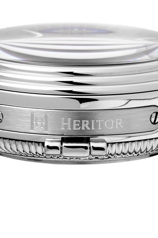 Automatisch Leren Horloge Legacy- Marineblauw en Zilverkleurig