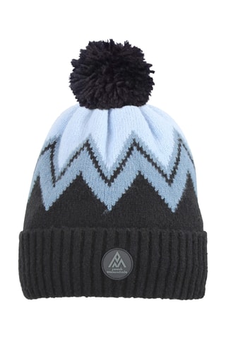 Gorro com pompom Mission - Azul-celeste