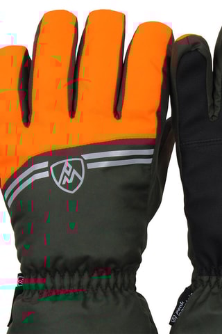 Luvas - Laranja e preto