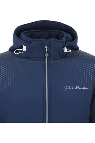 Blusão de esqui Softshell Abraplus - Azul-marinho