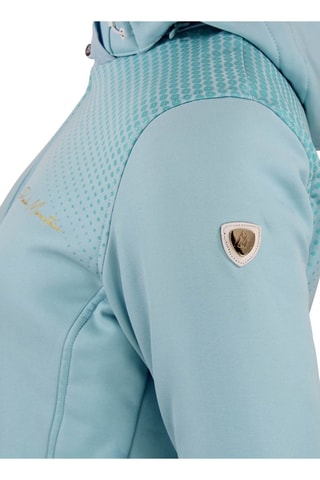 Blusão de esqui Softshell Abraplus - Azul-celeste