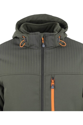 Casaco de esqui polar Softshell Cabraplus - Caqui