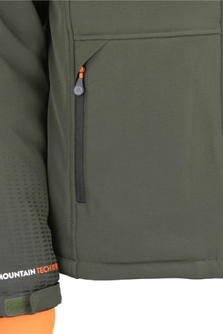 Casaco de esqui polar Softshell Cabraplus - Caqui