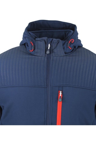 Casaco de esqui polar Softshell Cabraplus - Azul-marinho