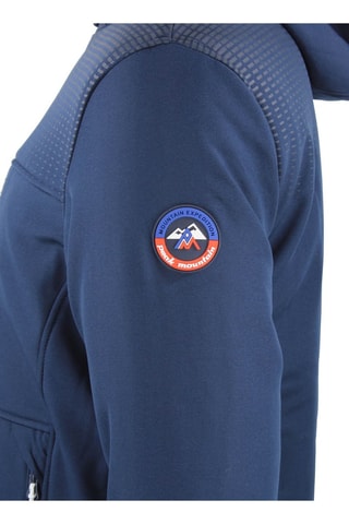 Casaco de esqui polar Softshell Cabraplus - Azul-marinho