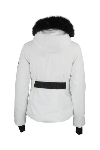 Casaco de esqui com capuz Alcone - Cru