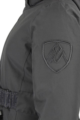 Casaco de esqui com capuz Alcone - Preto