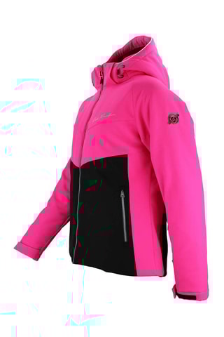 Blusão de esqui Afolir Fúcsia e preto