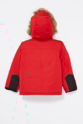 Parca de esqui Vermelho