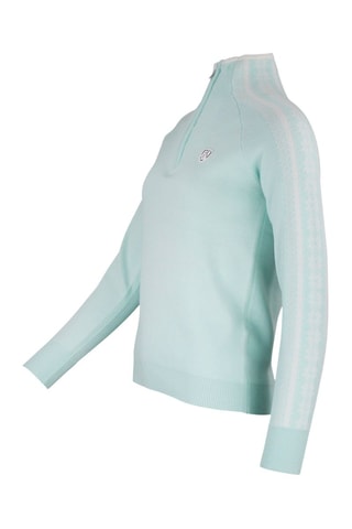 Camisola Adomino - Azul-celeste e branco