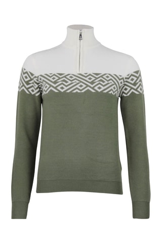 Camisola Akar - Caqui e branco