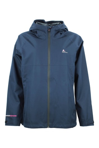 Sobretudo com capuz Softshell Aclotaire Azul-marinho