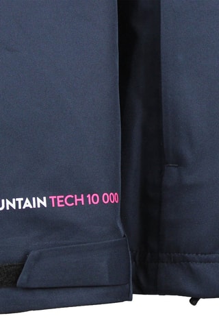 Sobretudo com capuz Softshell Aclotaire Azul-marinho