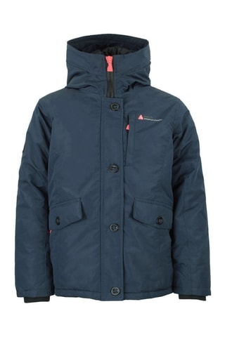 Parca com capuz Falava - Azul-marinho