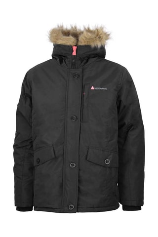 Parca com capuz Falava - Preto