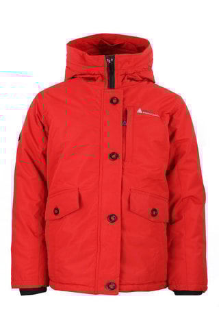 Parca com capuz Falava - Vermelho