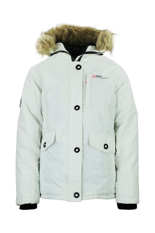 Parca com capuz Galava - Branco