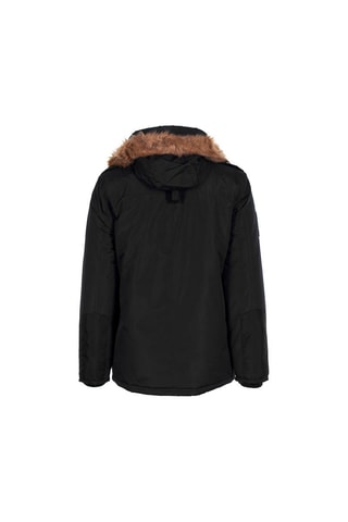 Parca com capuz Capeak Preto